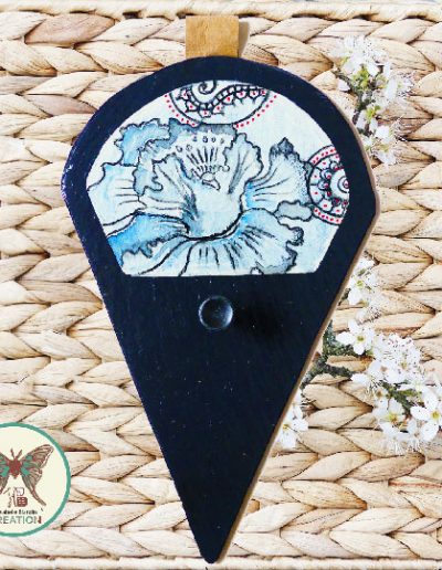 objet déco ardoise clefs by HB