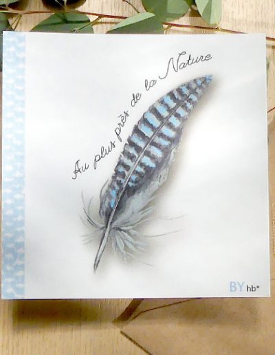 papeterie illustration nature by HB