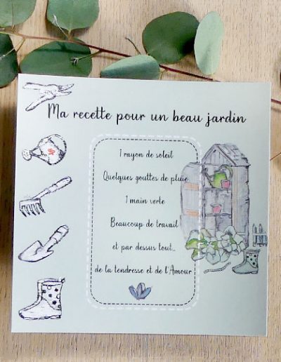 papeterie illustration nature by HB