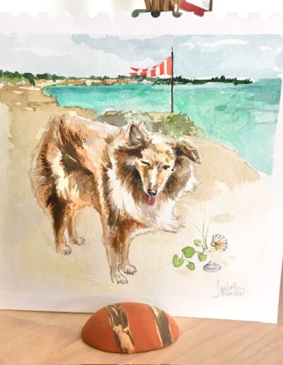 illustration animaliere isabelle Blandin